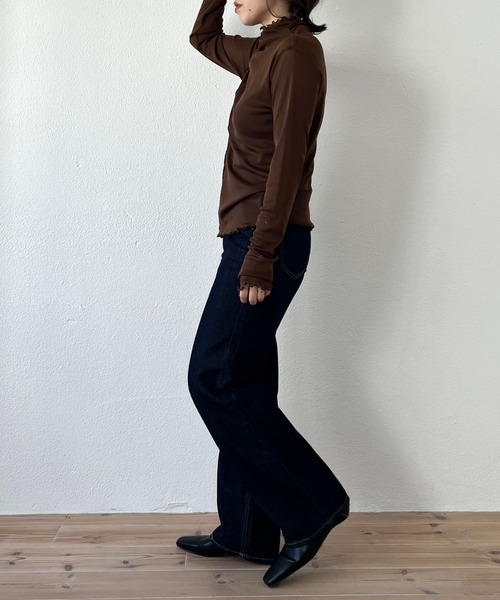 2wayシアートップス 2way center line sheer tops / 前後2wayセンターラインシアー