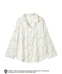 SNIDEL HOME（スナイデルホーム）の「【TWEETY】プリント開襟シャツ（ルームウェア/パジャマ）」