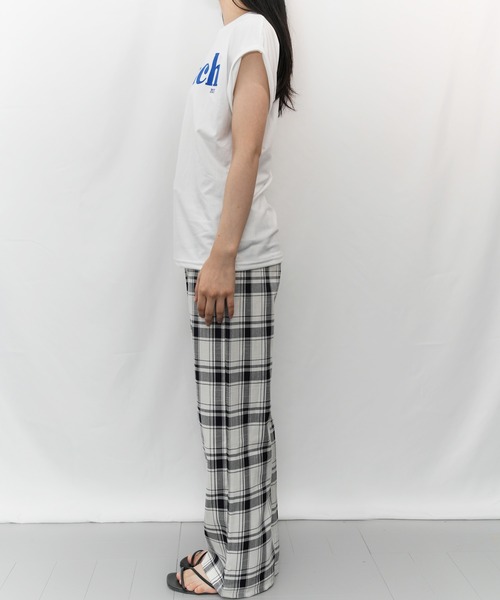 Alite cloth(アリーテクロス)の「FrenchロゴTシャツ(Tシャツ/カットソー・レディース・カーキ/ホワイト・FREE)」の12枚目の写真