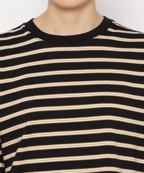 LOWRYS FARM（ローリーズファーム）の「ボーダーソデボリュームＴシャツ　125423（Tシャツ/カットソー・レディース・ブラック/ネイビー/アイボリー・FREE）」の11枚目の写真