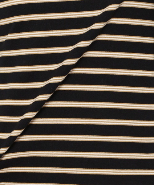 LOWRYS FARM（ローリーズファーム）の「ボーダーソデボリュームＴシャツ　125423（Tシャツ/カットソー・レディース・ブラック/ネイビー/アイボリー・FREE）」の6枚目の写真