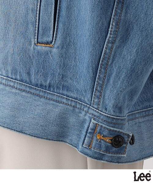 THE SHOP TK (ザ ショップ ティーケー )の「◆【CLUEL presents】LEE別注Gジャン(デニムジャケット・レディース・ブルー/ネイビー/アイボリー・12)」の20枚目の写真
