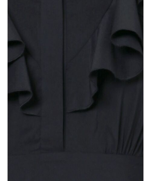 LAGUNAMOON（ラグナムーン）の「【WEB限定】フリルナローワンピース（ワンピース・レディース・ブラック/ボルドー/ブルー/ブラウン・SMALL/MEDIUM）」の13枚目の写真