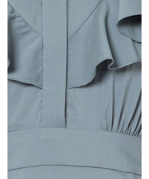 LAGUNAMOON（ラグナムーン）の「【WEB限定】フリルナローワンピース（ワンピース・レディース・ブラック/ボルドー/ブルー/ブラウン・SMALL/MEDIUM）」の9枚目の写真