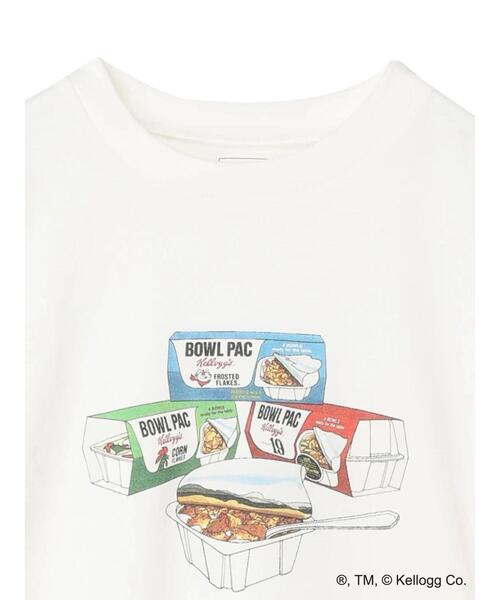 Green　Parks（グリーンパークス）の「ケロッグプリントロンT（Tシャツ/カットソー・レディース・B/A・FREE）」の21枚目の写真