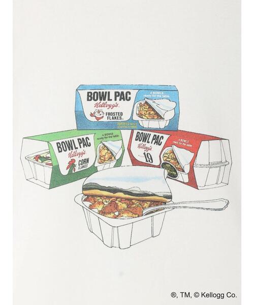 Green　Parks（グリーンパークス）の「ケロッグプリントロンT（Tシャツ/カットソー・レディース・B/A・FREE）」の16枚目の写真