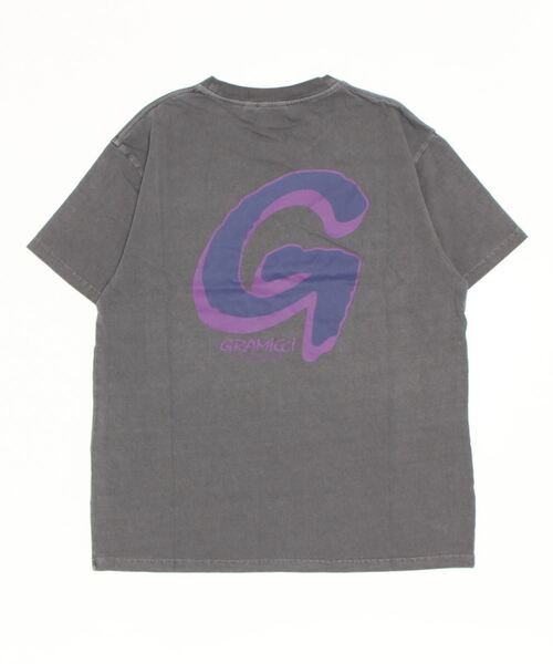 Gramicci（グラミチ）の「GRAMICCI/グラミチ　BIG G-LOGO TEE　ビッグG-ロゴTシャツ　G2FU-T048（Tシャツ/カットソー・メンズ・ホワイト/グレー・M/L/XL）」の6枚目の写真