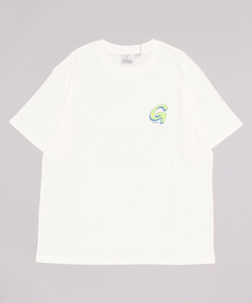 Gramicci（グラミチ）の「GRAMICCI/グラミチ　BIG G-LOGO TEE　ビッグG-ロゴTシャツ　G2FU-T048（Tシャツ/カットソー・メンズ・ホワイト/グレー・M/L/XL）」の3枚目の写真