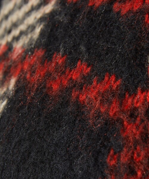 FREAK'S STORE(フリークスストア)の「【WEB限定】チェックニットプルオーバー(ニット/セーター・レディース・ブラック/グレー/イエロー/ブルー・フリ-)」の14枚目の写真