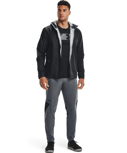 UNDER ARMOUR(アンダーアーマー)の「UAフォアフロント レインジャケット(トレーニング/メンズ)(その他アウター・メンズ・ブラック・S/XXL/L/3XL/M/XL)」の4枚目の写真