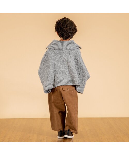 Seraph(セラフ)の「ボリュームパンツ(その他パンツ・キッズ・グレー/キャメル/ネイビー・130/90/100/110/140/80/95/120)」の18枚目の写真