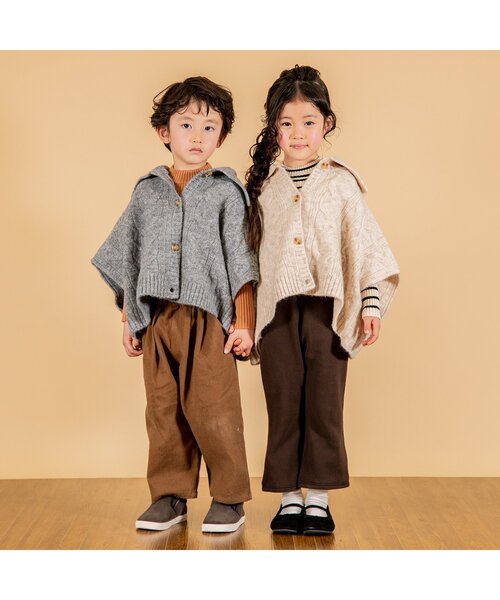 Seraph(セラフ)の「ボリュームパンツ(その他パンツ・キッズ・グレー/キャメル/ネイビー・130/90/100/110/140/80/95/120)」の16枚目の写真