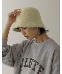 シャギーバケットハット