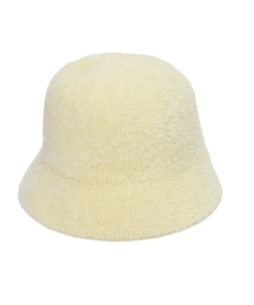 Re:EDIT(リエディ)の「シャギーバケットハット(ハット・レディース・アイボリー/グレー・FREE)」の7枚目の写真