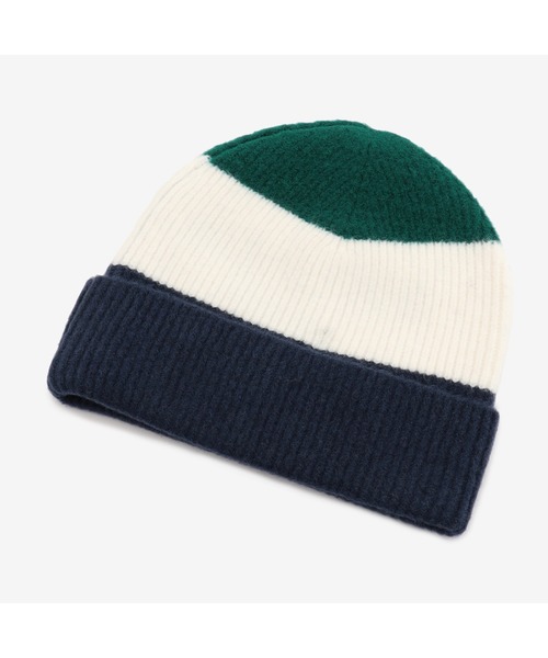 tommy jeans(トミー ジーンズ)の「カラーブロックニットキャップ(ニットキャップ/ビーニー・メンズ・マルチ・FREE)」の2枚目の写真