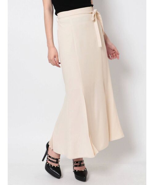 RESEXXY（リゼクシー）の「スリットプリーツマーメイドスカート（スカート・レディース・ブラウン/ピンク/アイボリー・FREE）」の9枚目の写真