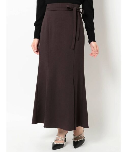 RESEXXY（リゼクシー）の「スリットプリーツマーメイドスカート（スカート・レディース・ブラウン/ピンク/アイボリー・FREE）」の17枚目の写真