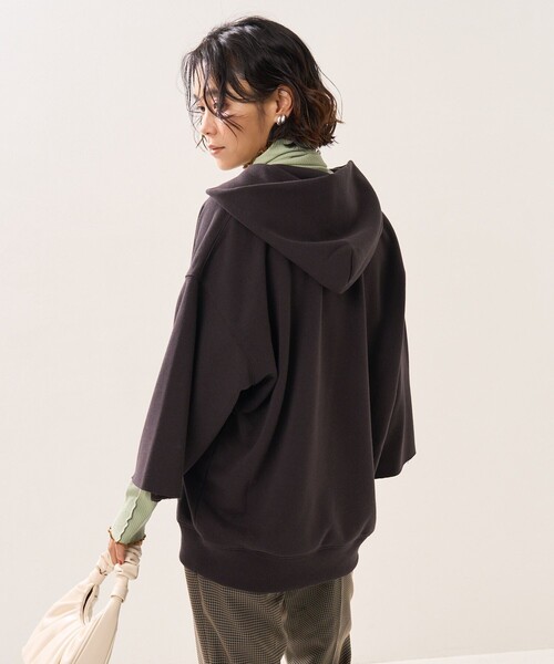 FREAK'S STORE(フリークスストア)の「カットオフロゴスウェットパーカー(パーカー・レディース・ピンク/チャコールグレー/ネイビー/ライトグレー・フリ-)」の15枚目の写真