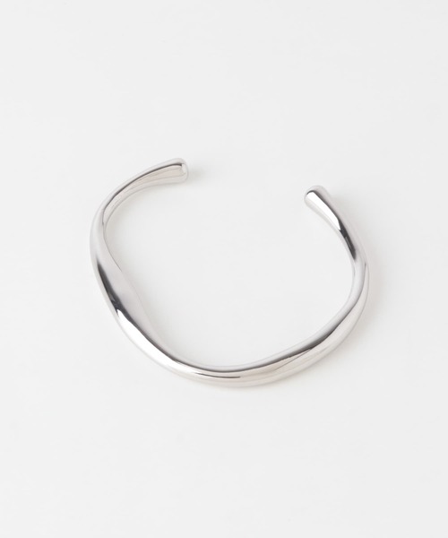 SMELLY（スメリー）の「ニュアンスラインスリムバングル（ブレスレット・レディース・シルバー/ゴールド・-）」の3枚目の写真