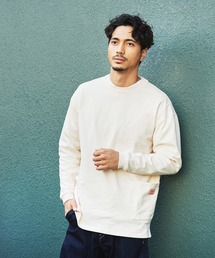 BIG MIKE WポケットスモックロングスリーブTシャツ 102238200