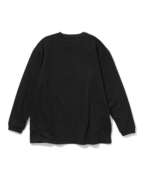 BIG MIKE(ビッグマイク)の「BIG MIKE WポケットスモックロングスリーブTシャツ 102238200(Tシャツ/カットソー・メンズ・ダークグリーン/タン/ナチュラル/ブラック・L/M)」の21枚目の写真