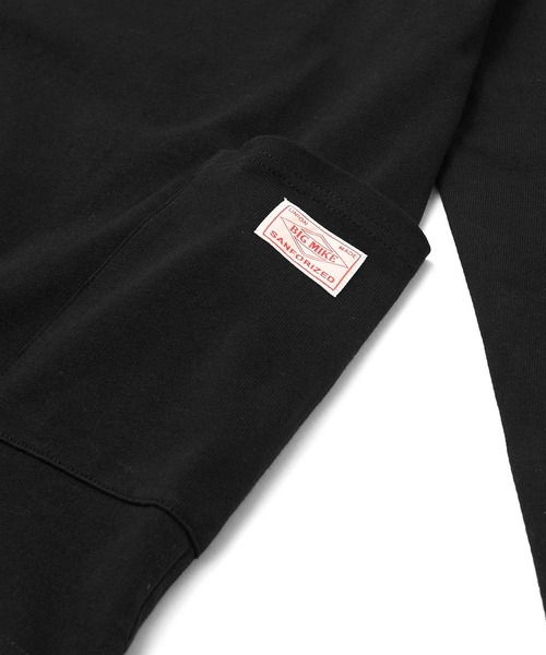 BIG MIKE(ビッグマイク)の「BIG MIKE WポケットスモックロングスリーブTシャツ 102238200(Tシャツ/カットソー・メンズ・ダークグリーン/タン/ナチュラル/ブラック・L/M)」の18枚目の写真