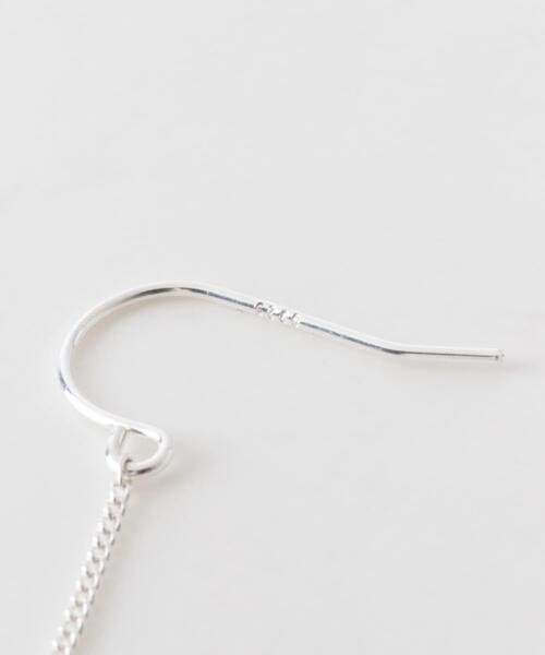 SMELLY(スメリー)の「SMELLY so’ pearl chain pierce slv(ピアス(両耳用)・レディース・シルバー系その他・-)」の6枚目の写真