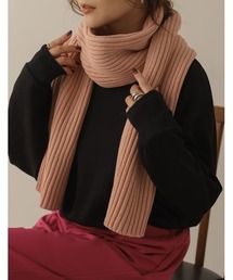 Re:EDIT | [WINTER COLLECTION]リブニットマフラー(マフラー)
