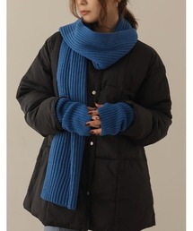 [WINTER COLLECTION]リブニットマフラー