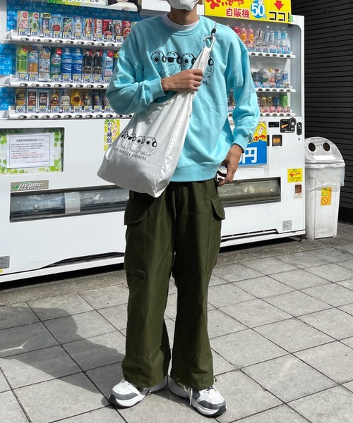 CPCM（シーピーシーエム）の「CPCM × ブルーハムハム マルチWAYトート（トートバッグ・メンズ・ホワイト/ピンク/ブルー・FREE）」の21枚目の写真