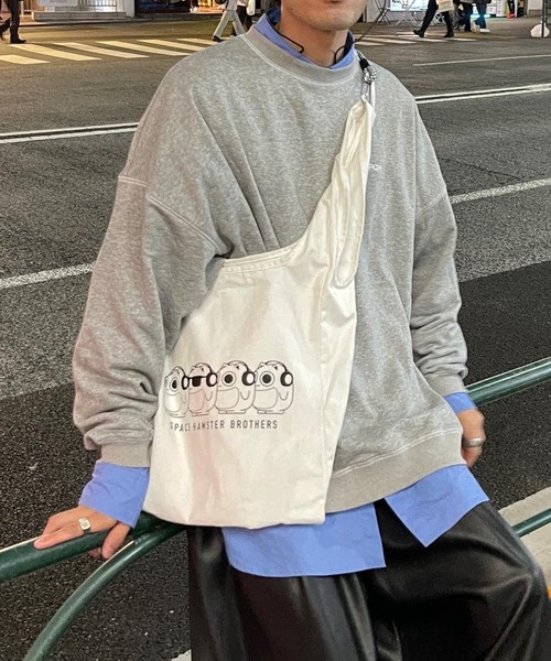 CPCM（シーピーシーエム）の「CPCM × ブルーハムハム マルチWAYトート（トートバッグ・メンズ・ホワイト/ピンク/ブルー・FREE）」の6枚目の写真