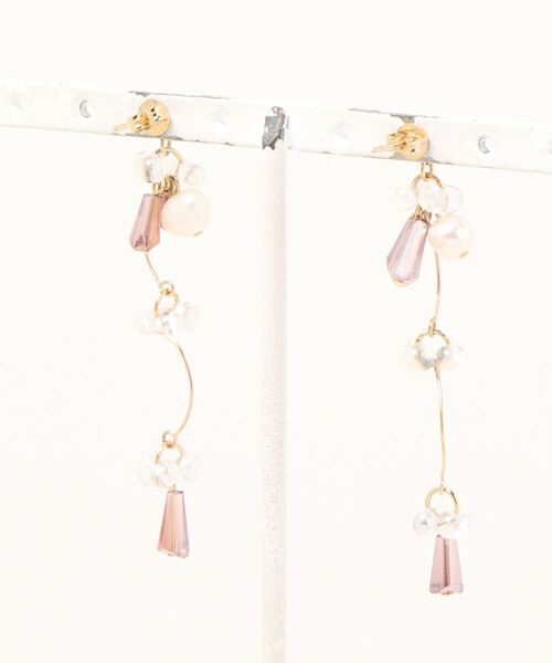 tone(トーン)の「【Tresor】wave 淡水パール ピアス(MA)(ピアス(両耳用)・レディース・バイオレット/その他/その他4/その他2/その他3/その他6/その他7/その他5・FREE)」の13枚目の写真