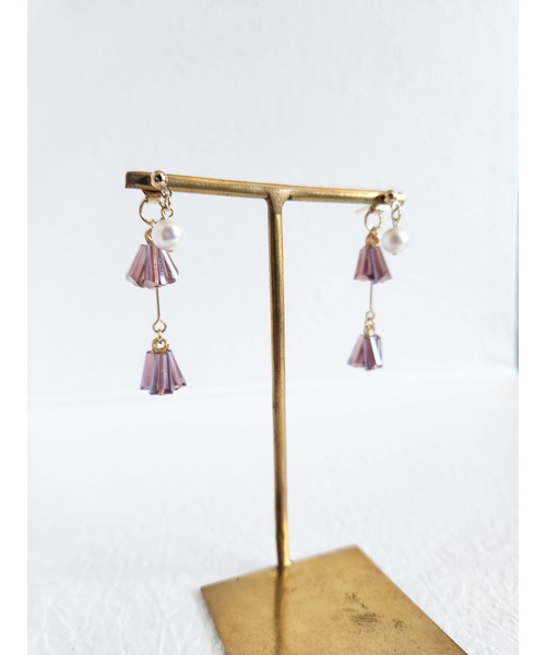 tone(トーン)の「【Tresor】wave 淡水パール ピアス(MA)(ピアス(両耳用)・レディース・バイオレット/その他/その他4/その他2/その他3/その他6/その他7/その他5・FREE)」の20枚目の写真