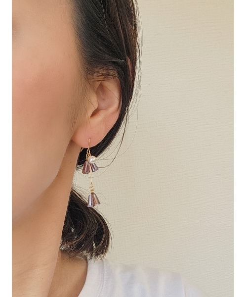 tone(トーン)の「【Tresor】wave 淡水パール ピアス(MA)(ピアス(両耳用)・レディース・バイオレット/その他/その他4/その他2/その他3/その他6/その他7/その他5・FREE)」の16枚目の写真