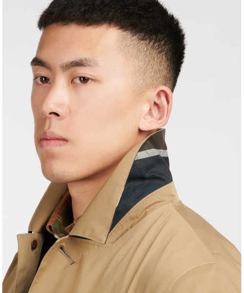Barbour（バブアー）の「メンズLORDENステンWP（ステンカラーコート