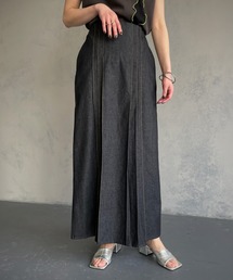 &g'aime | 【&g’aime】ステッチデニムスカート(スカート)