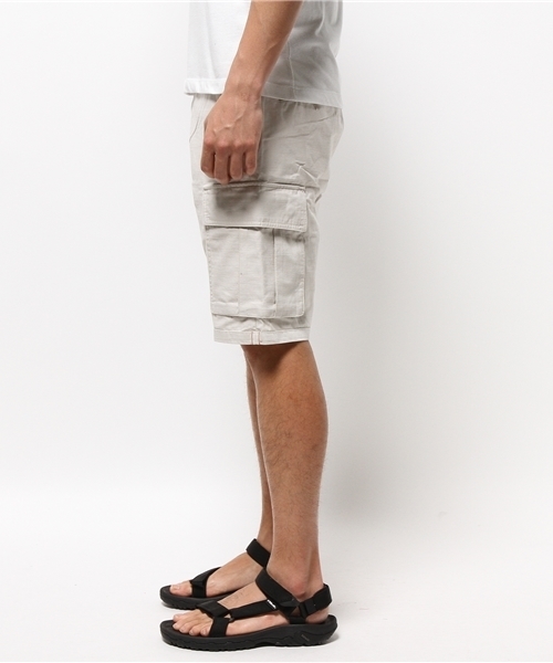 Schott(ショット)の「Schott/ショット/SELVAGE CARGO SHORTS/セルビッチ カーゴ パンツ(カーゴパンツ・メンズ・ホワイト/オリーブ/ネイビー・30inch/32inch/28inch/36inch/34inch)」の4枚目の写真