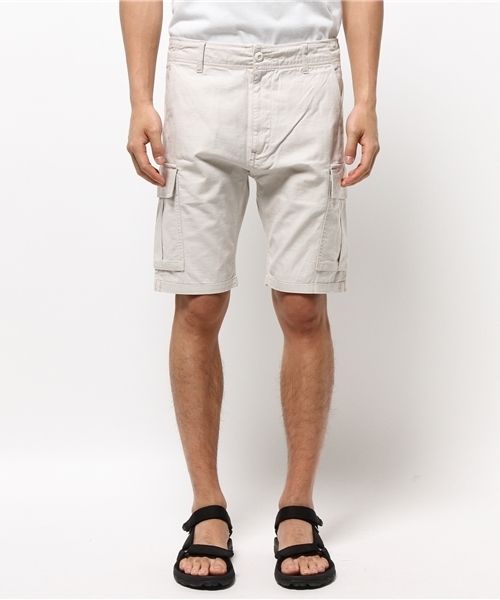 Schott(ショット)の「Schott/ショット/SELVAGE CARGO SHORTS/セルビッチ カーゴ パンツ(カーゴパンツ・メンズ・ホワイト/オリーブ/ネイビー・30inch/32inch/28inch/36inch/34inch)」の6枚目の写真