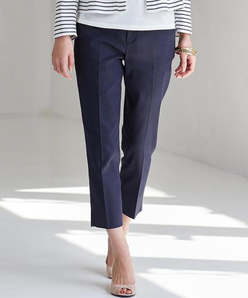 green label relaxing（グリーンレーベルリラクシング）の「◆GO DRY/UV  サブリナ パンツ（その他パンツ・レディース・ブラック/ベージュ/ネイビー・38/40/36/34/42/44）」の3枚目の写真