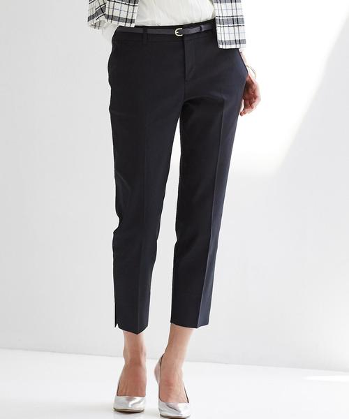 green label relaxing（グリーンレーベルリラクシング）の「◆GO DRY/UV  サブリナ パンツ（その他パンツ・レディース・ブラック/ベージュ/ネイビー・38/40/36/34/42/44）」の2枚目の写真