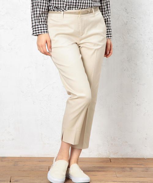 green label relaxing（グリーンレーベルリラクシング）の「◆GO DRY/UV  サブリナ パンツ（その他パンツ・レディース・ブラック/ベージュ/ネイビー・38/40/36/34/42/44）」の21枚目の写真