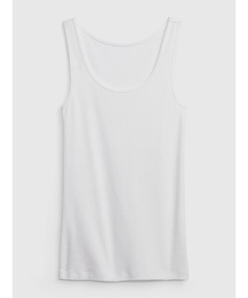 GAP（ギャップ）の「モダン タンクトップ（タンクトップ・レディース・ホワイト/ブラック/ネイビー/ライトグレー/グリーン/ピンク/ブラック×ホワイト・XS/XL/S/M/L/XXS）」の8枚目の写真