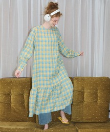 MERLOT | チェックティアードワンピース(ワンピース)