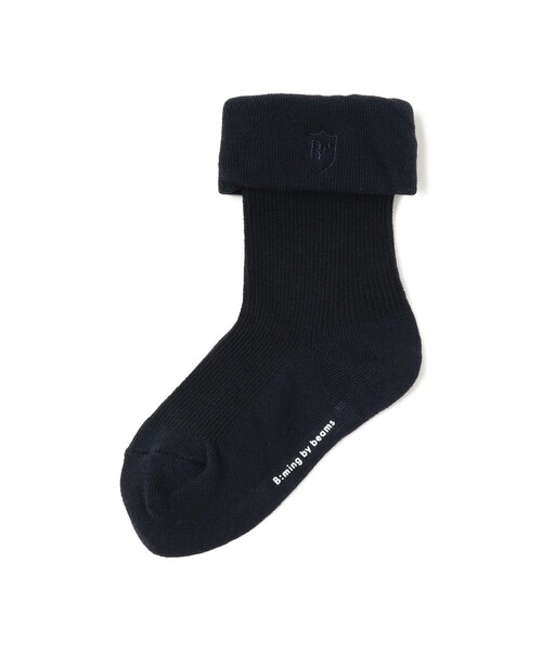 B:MING by BEAMS（ビーミングバイビームス）の「オケージョン ショート ソックス（ソックス/靴下・キッズ・ブルー系その他4/ホワイト/ホワイト系その他2・M(16-18㎝)/L(19-21㎝)）」の3枚目の写真