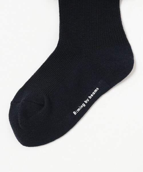 B:MING by BEAMS（ビーミングバイビームス）の「オケージョン ショート ソックス（ソックス/靴下・キッズ・ブルー系その他4/ホワイト/ホワイト系その他2・M(16-18㎝)/L(19-21㎝)）」の5枚目の写真