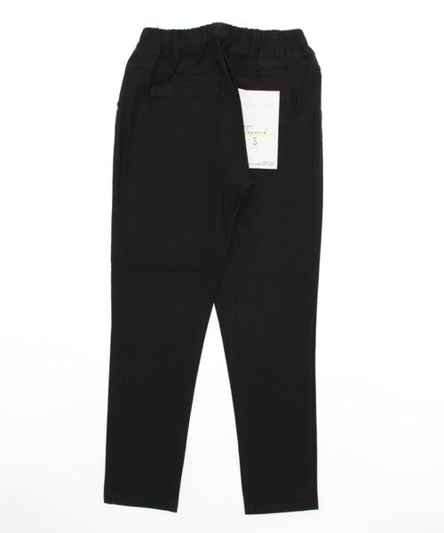 REAL CUBE（リアルキューブ）の「裏起毛テーパードパンツ（チノパンツ・レディース・ブラック/グリーン・S/M）」の10枚目の写真