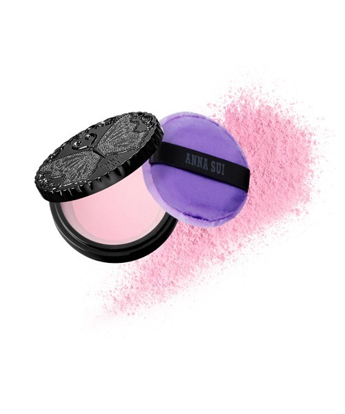 ANNA SUI COSMETICS（アナ スイ コスメティクス）の「ルース フェイス パウダー（ミニ）（レフィル）（フェイスパウダー・レディース・ピンク/パープル・FREE）」の10枚目の写真