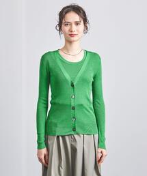 UNITED ARROWS（ユナイテッドアローズ）の「シルク リブ Vネック