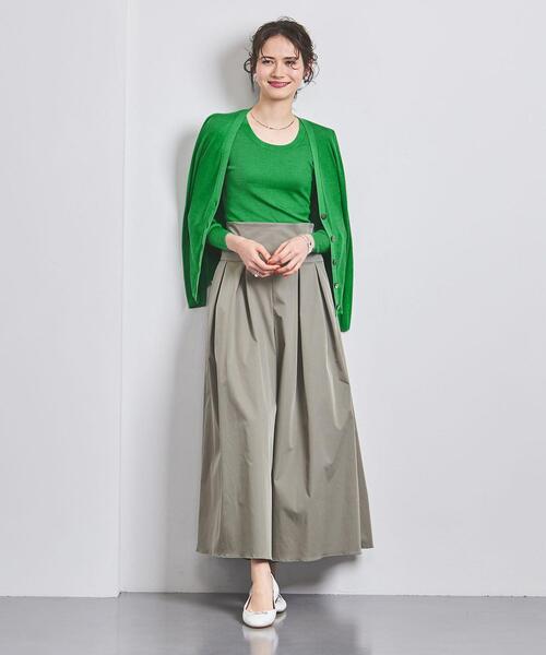 UNITED ARROWS（ユナイテッドアローズ）の「シルク リブ Vネック