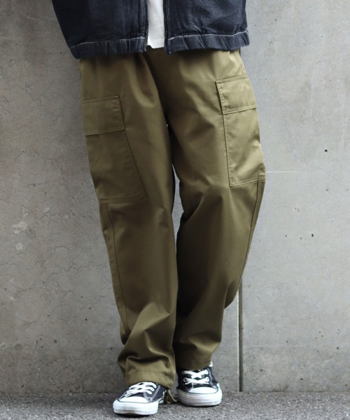 SITRY(シトリー)の「Relax easy cargo Pants/リラックス イージー ミリタリー カーゴ パンツ(カーゴパンツ・メンズ・ブラック/チャコールグレー/カーキ・M/L)」の17枚目の写真
